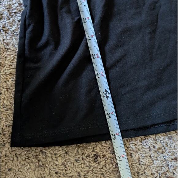 Reformation Black Vida Jersey Knit Off-shoulder Mini Dress, size M - Picture 4 of 9